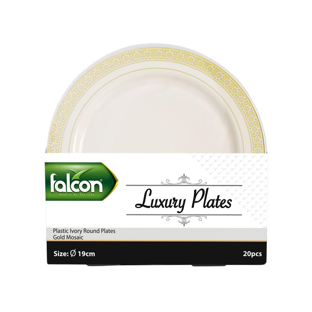 Plastic Luxury Plate Plastic Luxury Plate