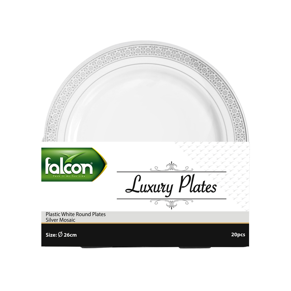 Plastic Luxury Plate Plastic Luxury Plate