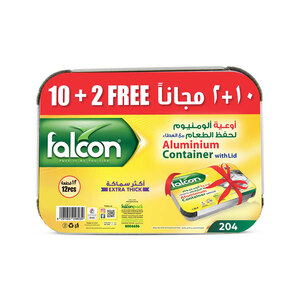 Rectangular aluminium container with a lid from Falcon ensures hygiene, safety, long-lasting warmth and freshness for stored food. They can be used in homes, parties, weddings or restaurants. Falcon is your dependable source for top-quality aluminium containers, offering great quality at an affordable price. Rectangular aluminium container with a lid from Falcon ensures hygiene, safety, long-lasting warmth and freshness for stored food. They can be used in homes, parties, weddings or restaurants. Falcon is your dependable source for top-quality aluminium containers, offering great quality at an affordable price.